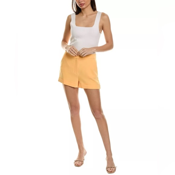 NWOT Cinq À Sept Crepe Elaine Short Women's Size 2 $295 - Picture 3 of 10